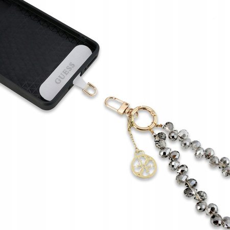 GUESS Pearl Drop Strap - uniwersalna, krótka zawieszka do telefonu