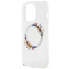 Etui Guess IML Flowers Wreatch do iPhone 15 Pro Przezroczyste - GUHMP15LHFWFCT