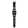 Karl Lagerfeld Karl and Choupette Head NFT Watch Strap for Apple Watch 38/40/41 Czarne