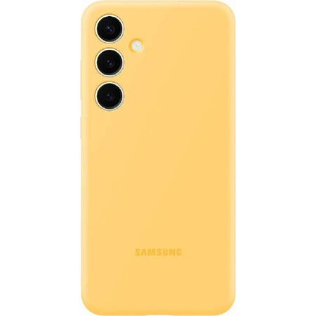 Etui Samsung Silicone Cover do Galaxy S24 Plus, żółte