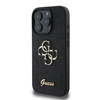 Guess GUHCP16LHG4SGK iPhone 16 Pro 6.3" czarny/black hardcase Fixed Glitter Big 4G
