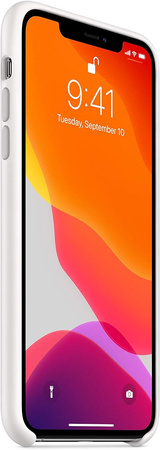 Silikonowe etui Apple do iPhone 11 Pro Max Białe - MWYX2ZM/A