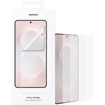 Folia ochronna Samsung antyrefleksyjna do Galaxy S25 Edge 2 szt + aplikator