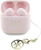 Słuchawki douszne GUESS Glossy Effect Printed Classic Logo & Charm Wodoodporne Różowy
