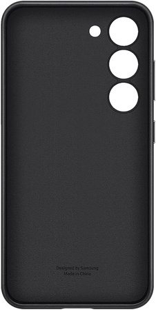 SAMSUNG EF-VS916LBEGWW S23+ LEATHER CASE Czarne