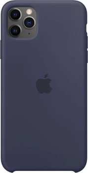 Apple iPhone 11 Pro Max silikonowe - Granatowy