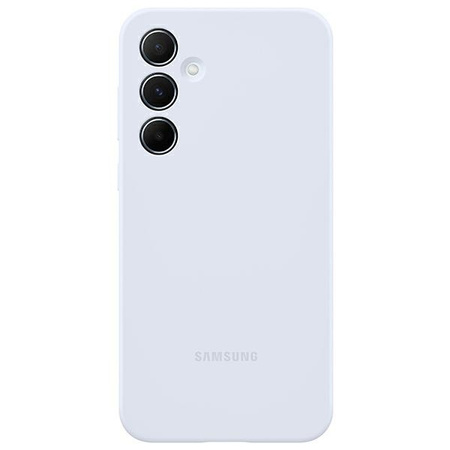 Silikonowe etui Samsung do Galaxy A55 5G Jasnoniebieski - EF-PA556TLE