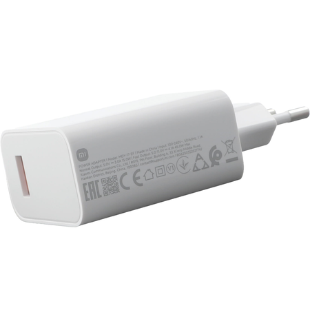 XIAOMI Ładowarka Sieciowa USB A QC3.0 3A 45W MDY-17-EF Biała