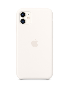 Silikonowe etui Apple do iPhone 11 Białe - MWVX2ZM/A