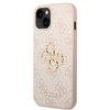 Guess GUHCP14S4GMGPI iPhone 14 / 15 / 13 6.1" różowy/pink hardcase 4G Big Metal Logo