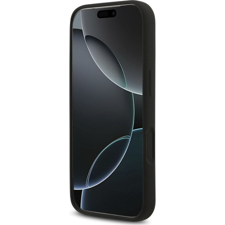 Etui Silikonowe Karl Lagerfeld K&C Logo do iPhone 17 Pro Max Czarne - KLHMP17XSCMKCRHK