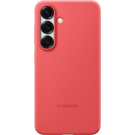 Samsung Silicone Cover for Galaxy S25 Czerwone EF-PS931CRE