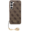 Guess 4G Charm Case for Samsung Galaxy A35 5G Brązowe