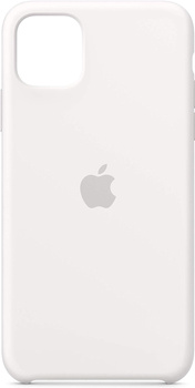 Silikonowe etui Apple do iPhone 11 Pro Max Białe - MWYX2ZM/A