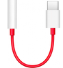 Audio Adapter OnePlus USB-C do 3.5mm 9cm Czerwony