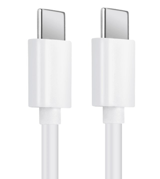 USB-C to USB-C Cable Huawei, 66W, 3.3A, 1.8m, Białe