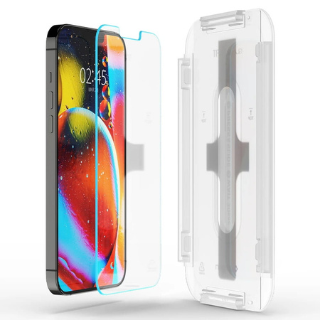 SZKŁO HARTOWANE SPIGEN GLAS.TR ”EZ FIT” 2-PACK IPHONE 13 / 13 PRO