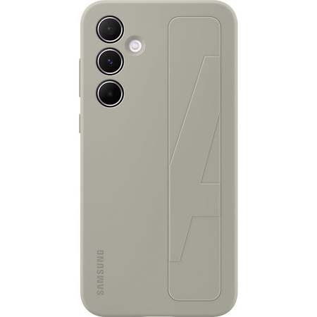 Etui Samsung Silicone Standing Grip Case do Galaxy A55, szare