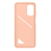 Etui Samsung Card Slot Cover do Galaxy A13 Brzoskwiniowe - EF-OA135TPEGWW