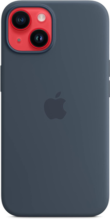 Silikonowe etui z MagSafe Apple do iPhone 14 Niebieski - MPRV3ZM/A