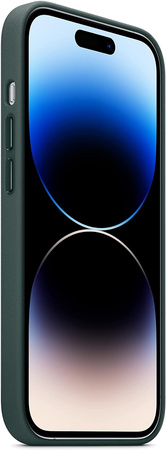 APPLE LEATHER CASE IPHONE 14 PRO ZIELONY