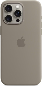 Silikonowe etui z MagSafe Apple do iPhone 15 Pro Max Brązowy - MT1Q3ZM/A