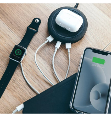 ŁADOWARKA BEZPRZEWODOWA Mophie 4w1 bezprzewodowa USB-A, USB-C 20W