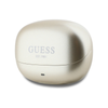 Guess Capsule Printed Logo - Słuchawki Bluetooth TWS ANC & ENC + etui ładujące złote