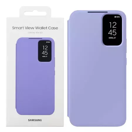 Etui Samsung Smart View Wallet Case do Galaxy A54 5G - fioletowe