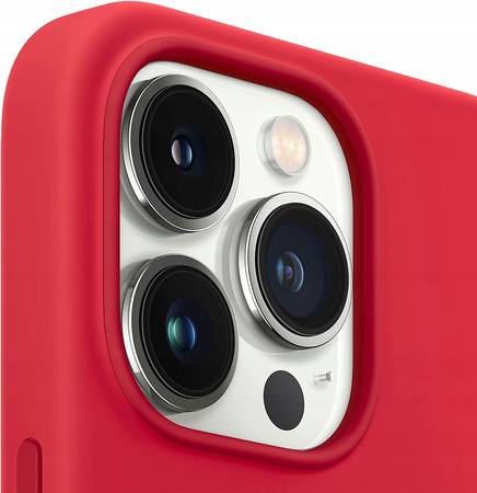 Silikonowe etui z MagSafe Apple do iPhone 13 Pro Czerwone - MM2L3ZM/A