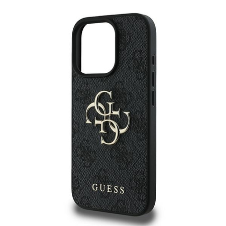 Guess GUHCP16L4GMGGR iPhone 16 Pro 6.3" czarny/black hardcase 4G Big Logo