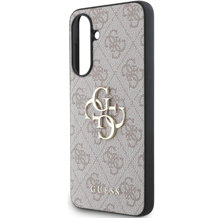 Etui Guess Hardcase 4G Big Metal Logo do Galaxy A56 5G - Różowe