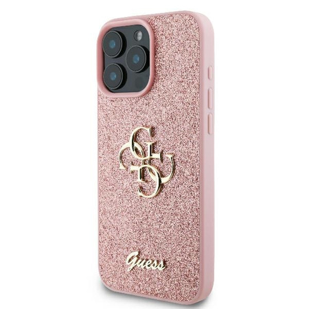 Etui Guess 4G Classic Logo do iPhone 16 Pro Różowe - GUHCP16LHG4SGP