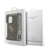 Etui Guess 4G Strap 4G Classic Logo do Apple iPhone 15 Pro - Brązowe
