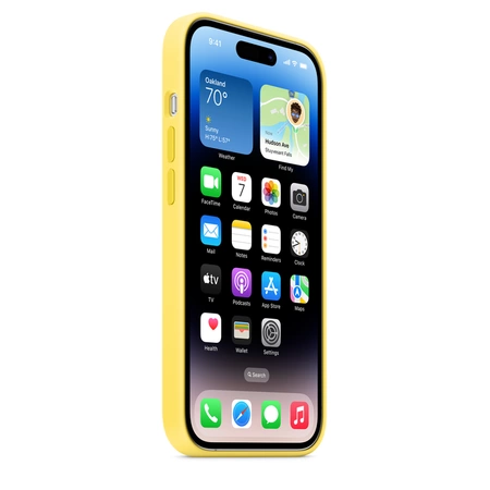 APPLE SILICONE CASE IPHONE 14 PRO SŁONECZNY