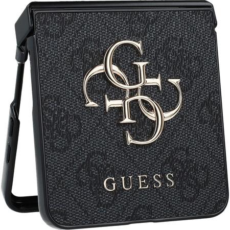 Etui Guess 4G Classic Logo do Galaxy Z Flip 7 Czarne - GUHCZF74GMGGR