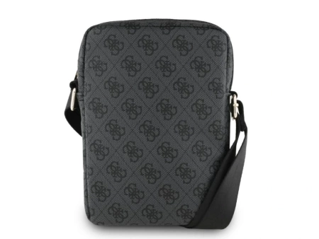 Guess torebka listonoszka skóra ekologiczna czarny