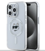 Etui Karl Lagerfeld Choupette Head do iPhone 15 Pro Przezroczyste - KLHMP15LHLSCHH