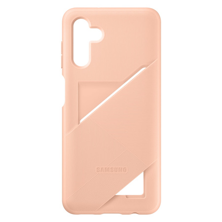 Etui Samsung Card Slot Cover do Galaxy A13 5G, brzoskwiniowe