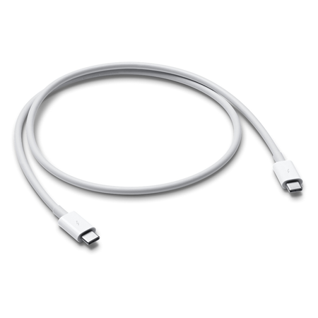 Kabel Apple Thunderbolt 3 do USB-C 100W 0,8m Biały
