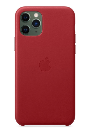 Skórzane etui Apple do iPhone 11 Pro Etui Czerwone - MWYF2ZM/A 