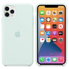 Silikonowe etui Apple iPhone 11 Pro Max Silicone Case - błękitne