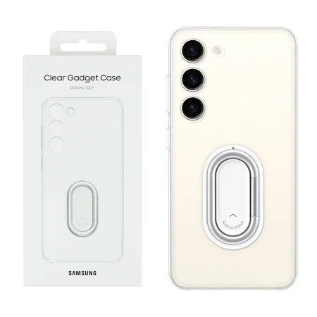 Etui Samsung Clear Gadget do Galaxy S23 Plus Przezroczyste - EF-XS916CTEGWW