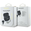 Słuchawki douszne GUESS Glossy Effect Printed Classic Logo & Charm Wodoodporne Czarny