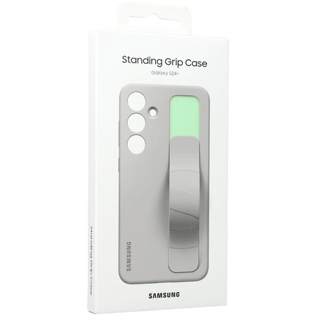 Etui Samsung Standing Grip do Galaxy S24 Plus Ciemnoszare - EF-GS926CUEGWW