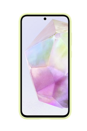 Etui Silikonowe Samsung do Galaxy A35 5G Limonka - EF-PA356TME