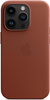 APPLE LEATHER CASE IPHONE 14 PRO Brązowy 