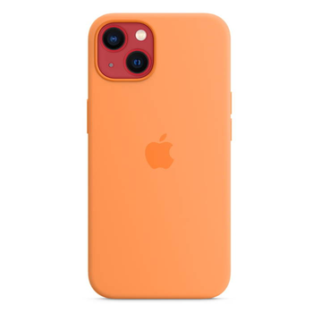 Apple iPhone 13 etui silikonowe  - miodowe