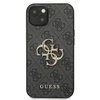 Guess GUHCP13M4GMGGR iPhone 13 / 14 / 15 6.1" szary/grey hardcase 4G Big Metal Logo