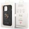 Etui Guess 4G Big Metal Logo do iPhone 14 Pro, szare